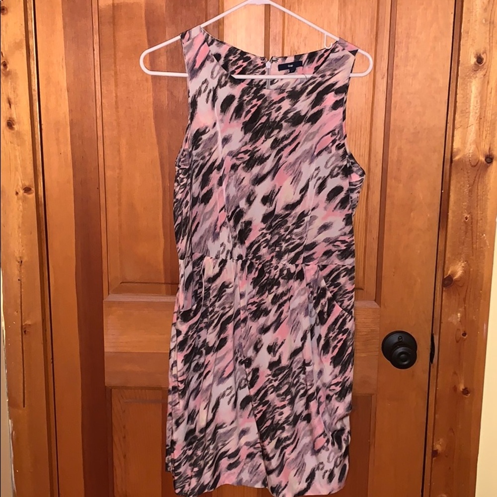 Gap animal print dress